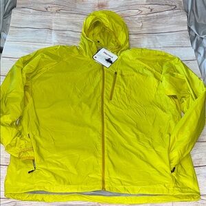 Marmot Men's Ether DriClimate Yellow Windbreaker